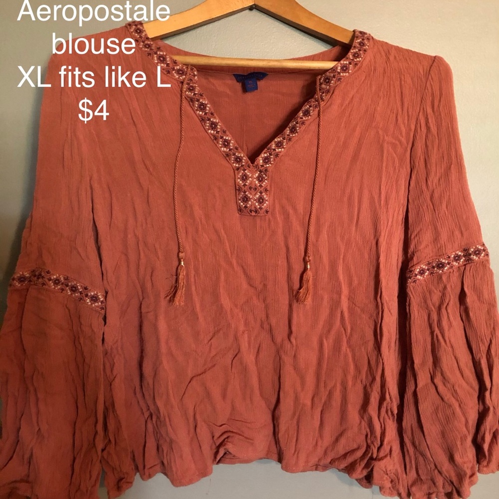 aeropostale flowy blouse